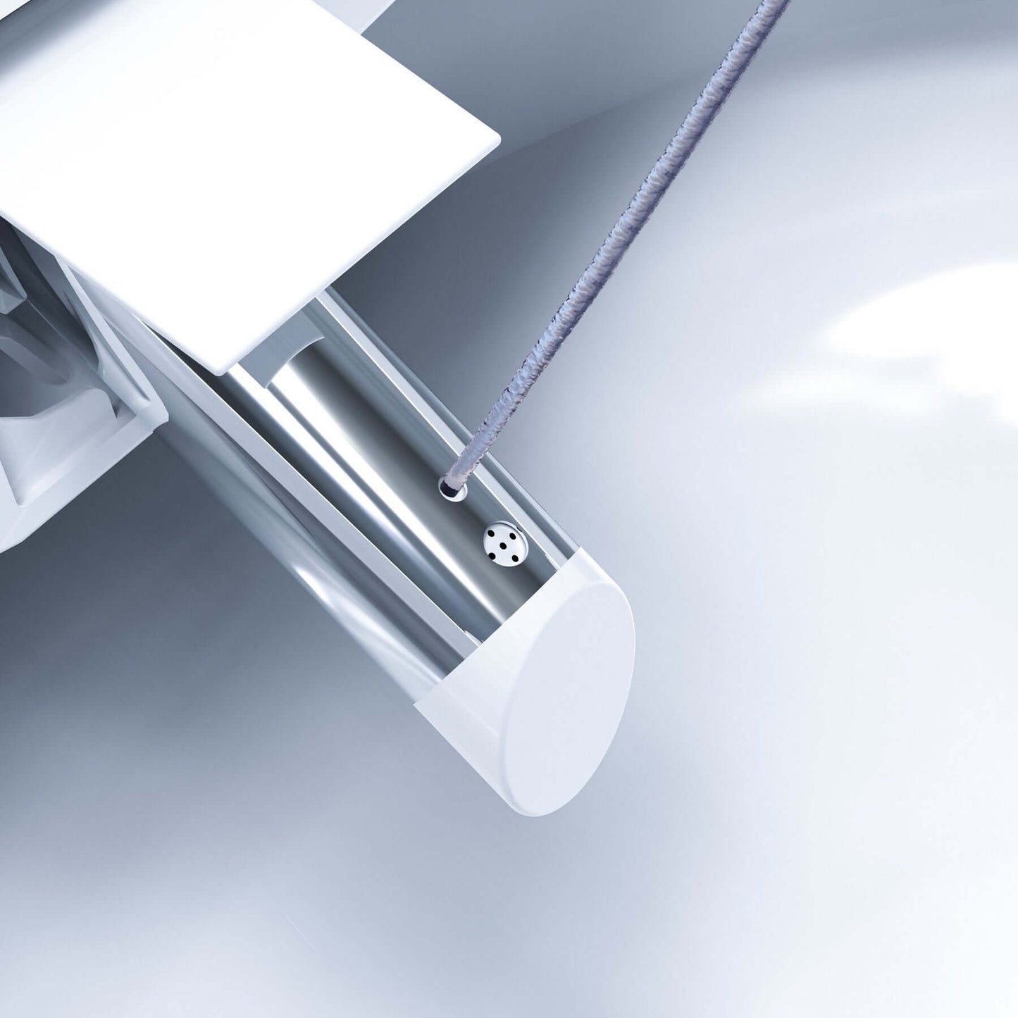 Discovery DLX Smart Bidet Toilet - Wand extended