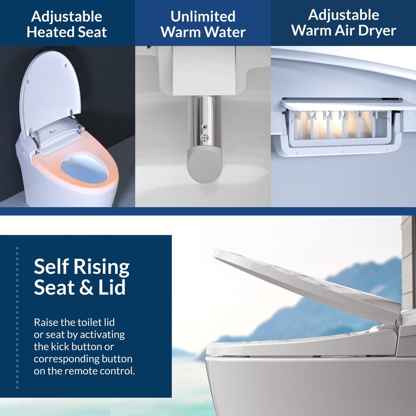 Discovery DLX Smart Bidet Toilet