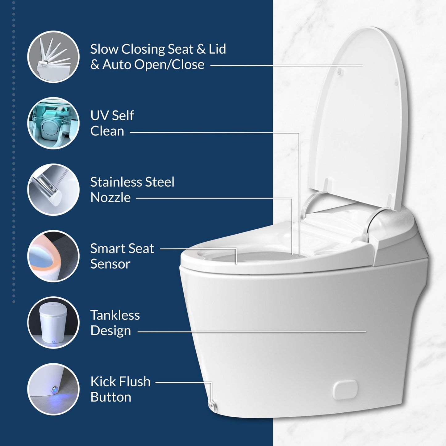Discovery DLX Smart Bidet Toilet