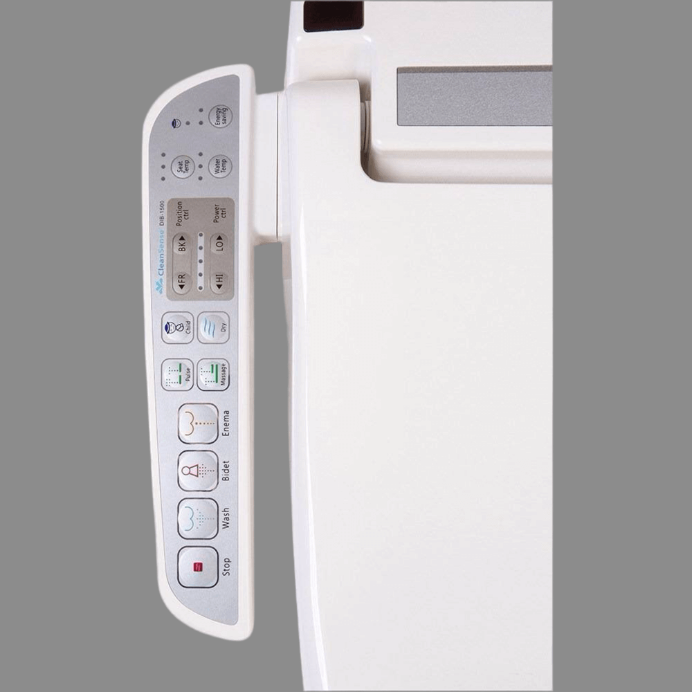 Clean Sense 1500 Smart Bidet Toilet Seat - View of side arm remote