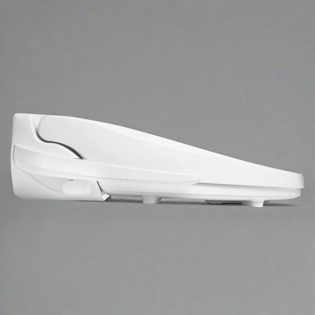 Brondell Swash Select DR801 smart bidet toilet seat side profile with sleek design and modern features.