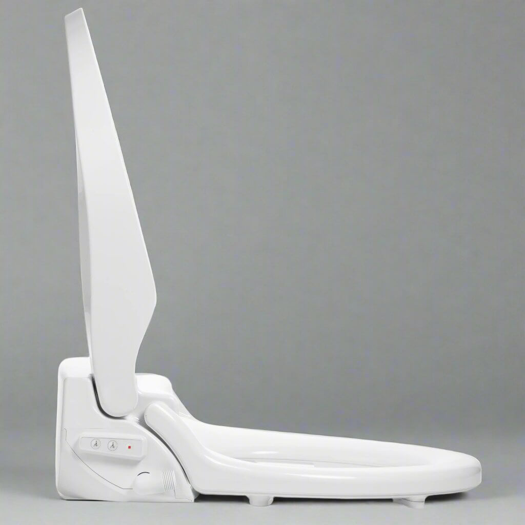 Brondell Swash Select DR802 Smart Bidet Toilet Seat showing sleek design and control panel.