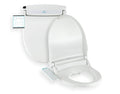 BidetMate 1000 Series Smart Bidet Toilet Seat with remote control and soft-closing lid, designed for hygiene and comfort.