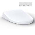 TOTO S7A Washlet bidet toilet seat with remote control, designed for luxury bathroom experience and personal hygiene.