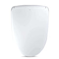 TOTO S7 Washlet Bidet Toilet Seat with automatic lid, featuring modern design and refined aesthetics.