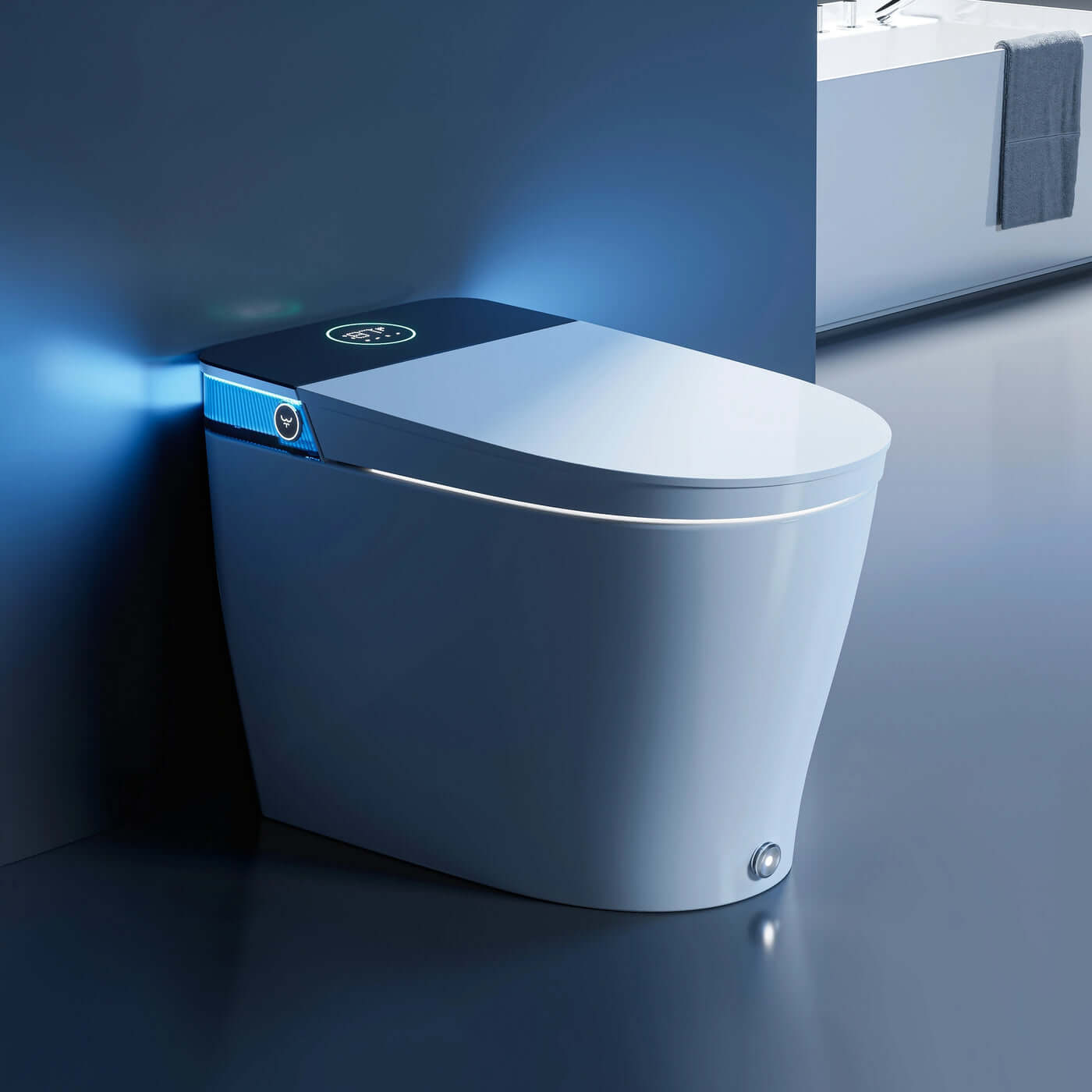 Horow T38 Smart Toilet with sleek design, auto flush feature, and modern LED lighting.