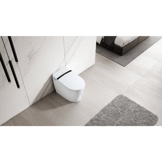 Kingston Brass Upton Smart Toilet with UV Sterilization, Auto Lid, Air Dryer