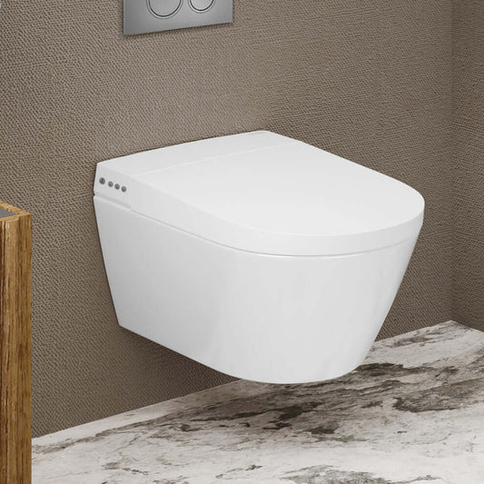 Swiss Madison Pur Wall-Hung Smart Bidet Toilet with sleek design and integrated features.