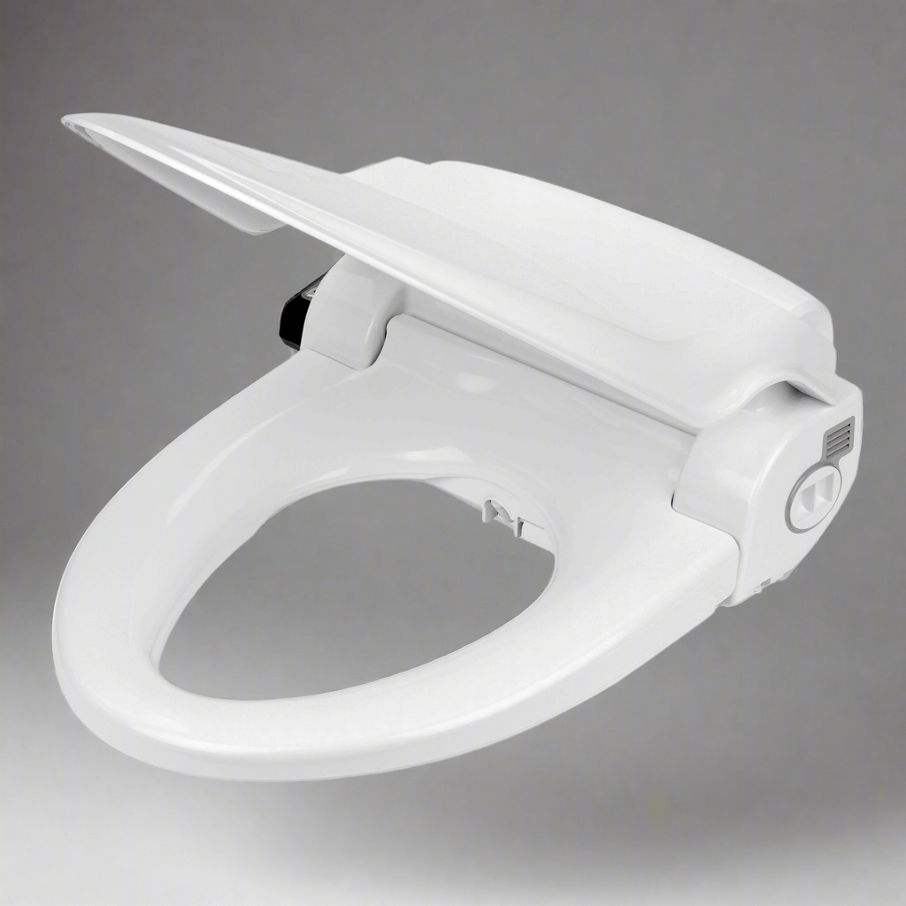 BB-1000 Supreme Bio Bidet Smart Toilet Seat - Side view with lid up