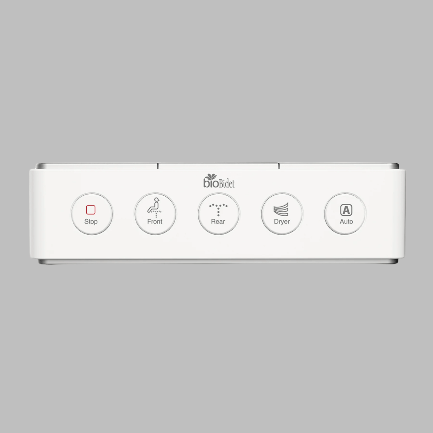 Bio Bidet Discovery DLS Smart Toilet Seat - Top view of remote