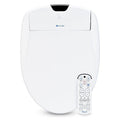 Brondell Swash 1400 Luxury Smart Bidet Toilet Seat with remote control for customizable features.