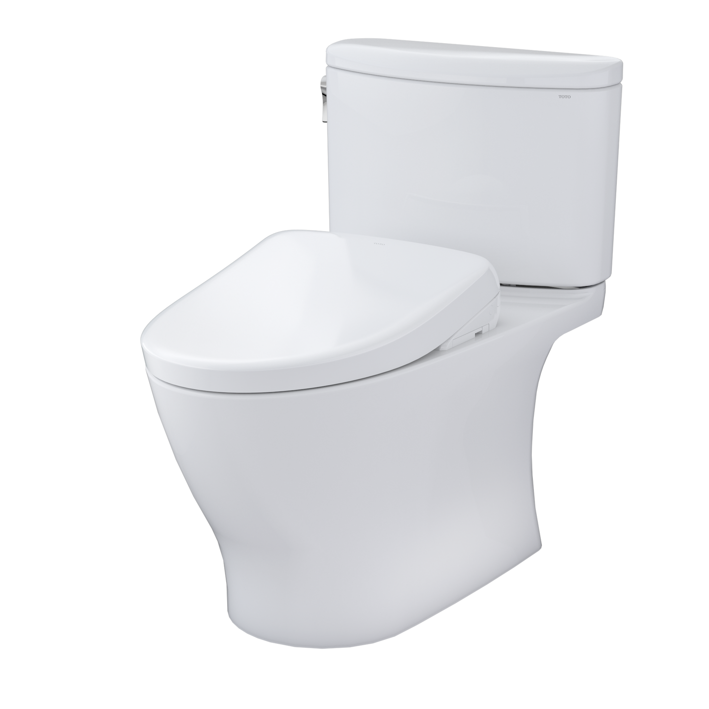 TOTO Nexus Washlet+ toilet with S7A smart bidet on a white background