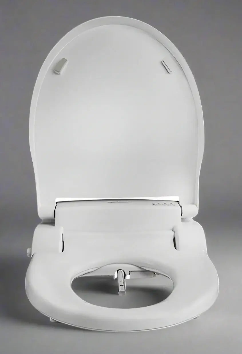 Galaxy Bidet 5000 Smart Bidet Toilet Seat - Front view with lid up