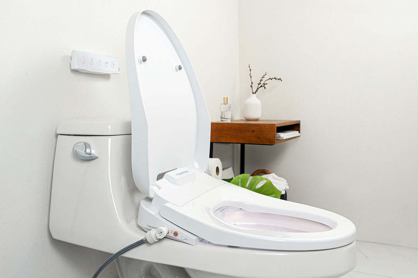 BidetMate 3500 Series Bidet Toilet Seat with dryer, heated seat, and automatic open/close lid.