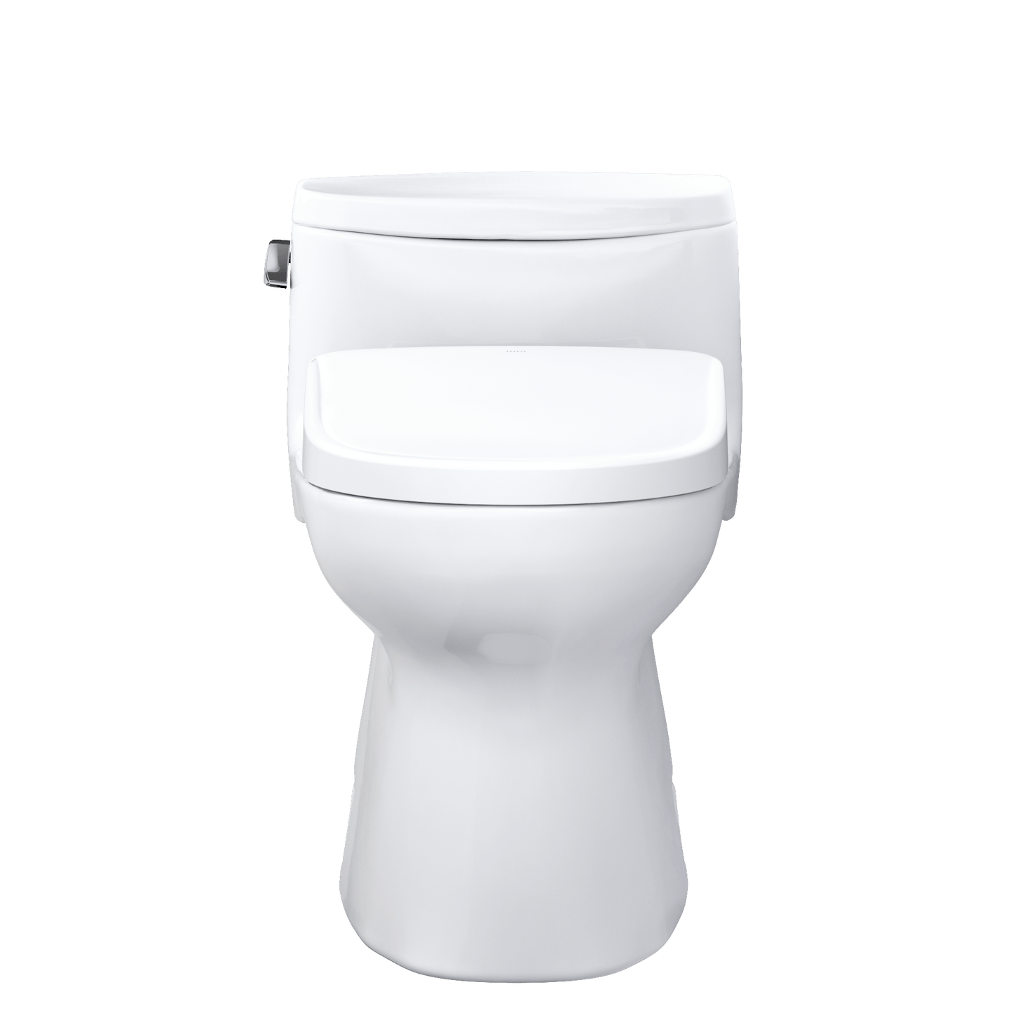 TOTO Carolina II Washlet+ S7A Bidet Toilet in white, showcasing sleek design and modern features.