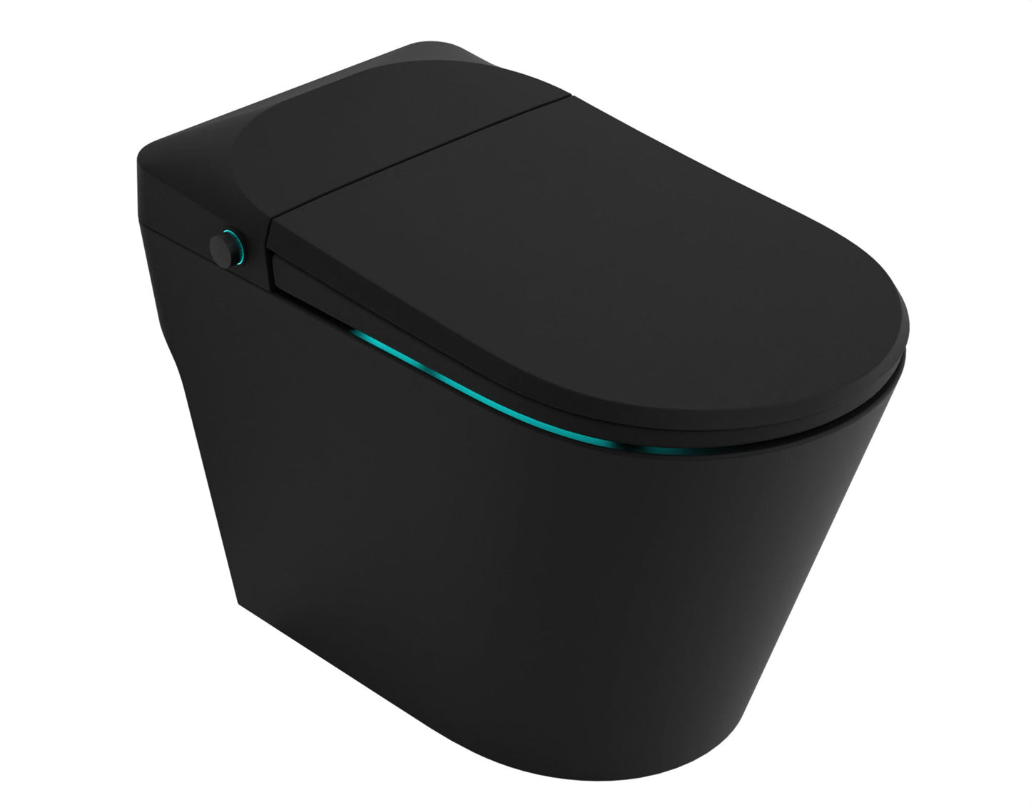 ANZZI ENVO Echo Smart Bidet Toilet with UV Nozzle Sterilization, Auto Open Lid & Heated Seat