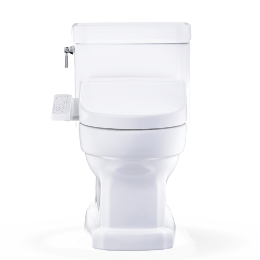 TOTO Guinevere Washlet+ S2 Bidet Toilet with sleek design and advanced features including warm water and deodorizer.