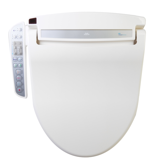 Clean Sense 1500 Smart Bidet Toilet Seat - Top view from top