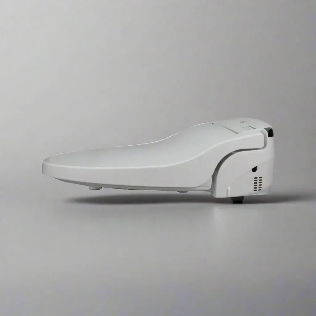 Infinity Eaze Z3 Bidet Toilet Seat side view showcasing its sleek design and advanced features for comfort and hygiene.