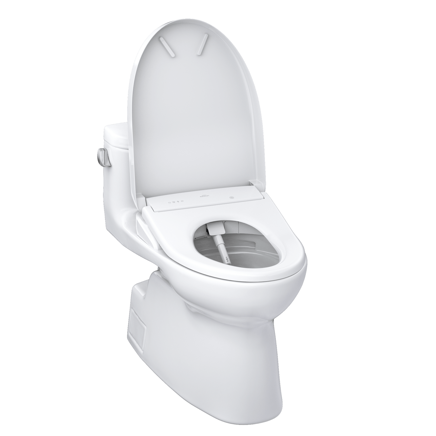 TOTO Carolina II Washlet+ S7A bidet toilet with sleek design and advanced technology for enhanced bathroom experience.