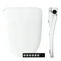 Nova Bidet Ultra NOVA toilet seat with remote control and sleek design, perfect for luxury hygiene experience.