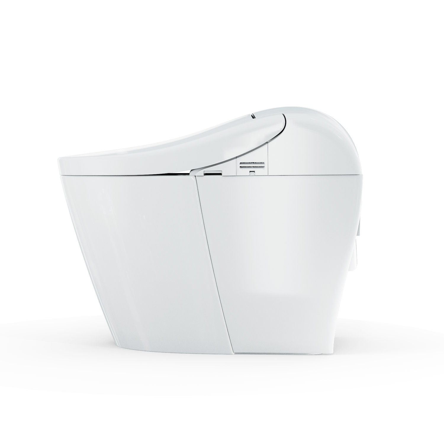 TOTO Neorest G5A Smart Bidet Toilet side view showing modern design and features for enhanced bathroom experience.
