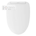 BidetMate 3000 Series Electronic Smart Bidet Toilet Seat with remote control for enhanced bathroom hygiene and comfort.