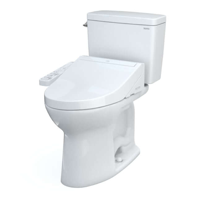 TOTO Drake Washlet+ C2 Bidet Toilet showcasing modern design and advanced bidet technology for enhanced hygiene.
