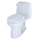Eco Ultramax One-Piece Toilet, by Toto, Universal Height (ADA), Elongated Bowl, E-Max Flush, with Washlet Bidet Capability  MS854114EL#01