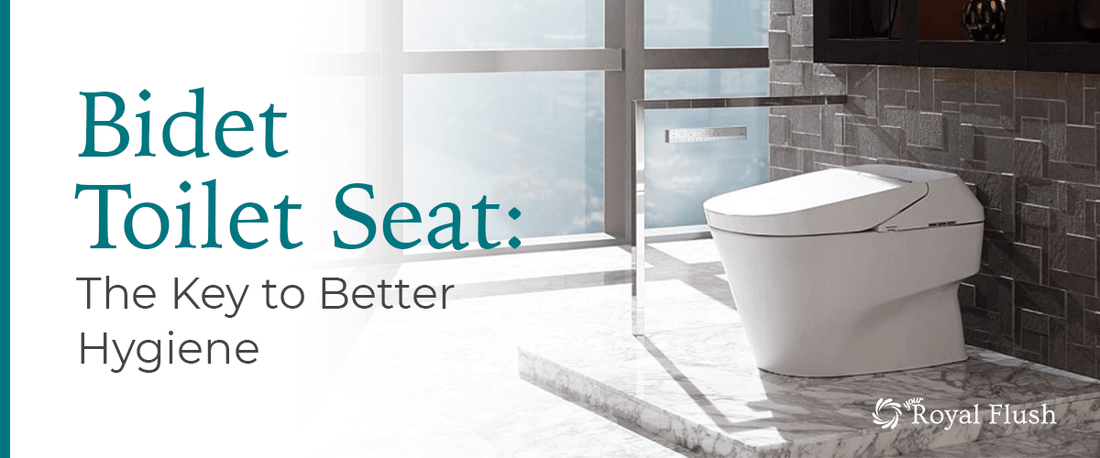 Bidet Toilet Seat: A modern solution for enhanced bathroom hygiene in a stylish setting.