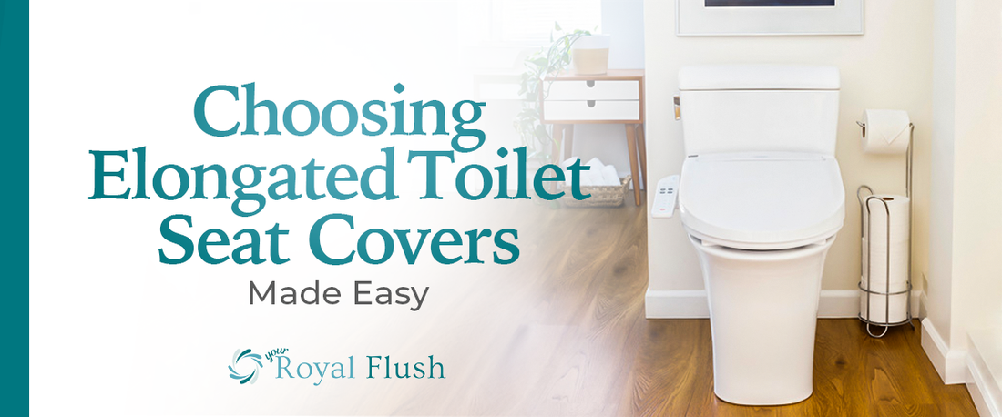 Toilet Seat Shape: Choosing Elongated Toilet Seats Made Easy with modern bathroom setup.