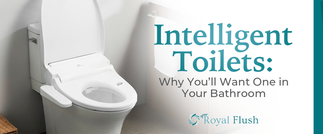 Intelligent Toilet in a modern bathroom showcasing features that enhance comfort and hygiene.