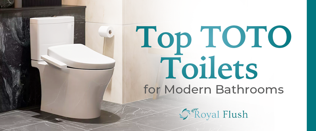 Top 6 TOTO Toilets for Modern Bathrooms showcasing a sleek bathroom design with a modern toilet.