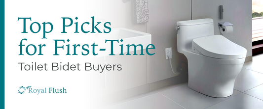 Image showcasing 8 Top Picks for First-Time Toilet Bidet Buyers with modern bidet toilet.