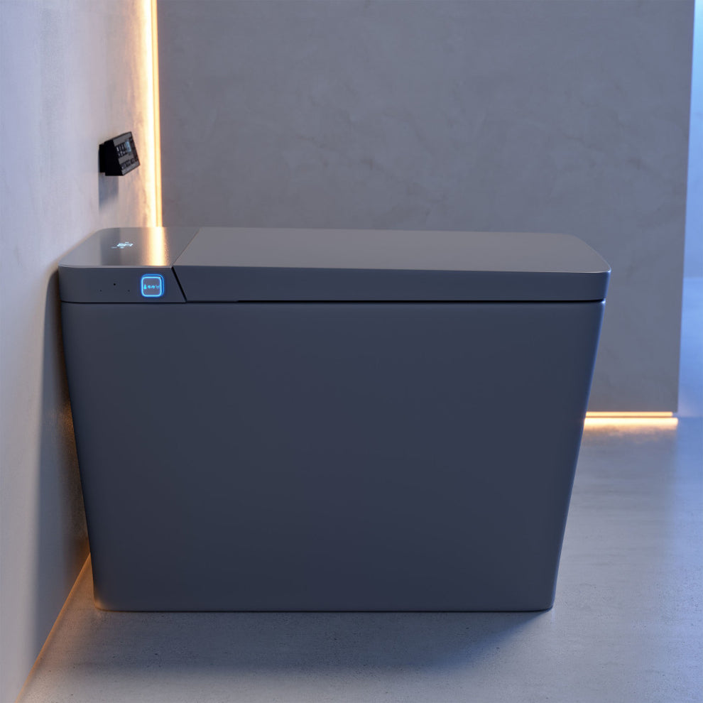 Swiss Madison Concorde Smart Bidet Toilet with Auto Flush, Heated Seat, and Square Bowl