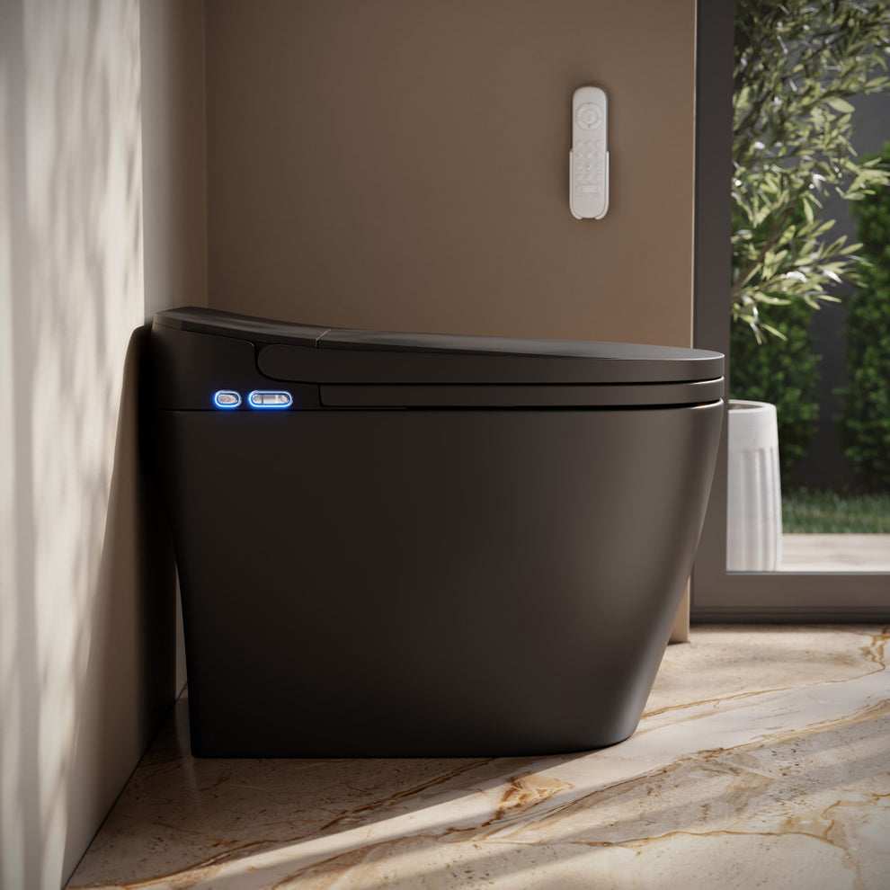 Swiss Madison Avancer Smart Bidet Toilet with Auto Lid, Warm Air Dryer, and Auto Flush