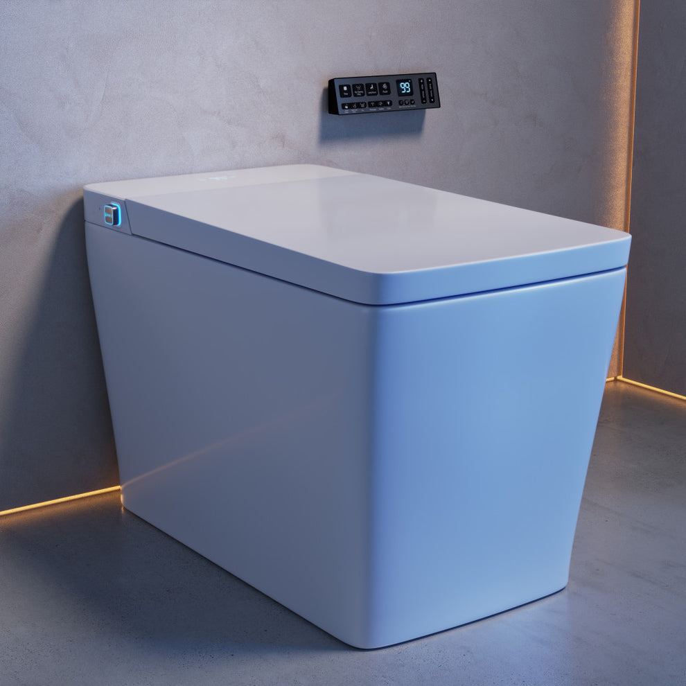 Swiss Madison Concorde Smart Bidet Toilet with Auto Flush, Heated Seat, and Square Bowl