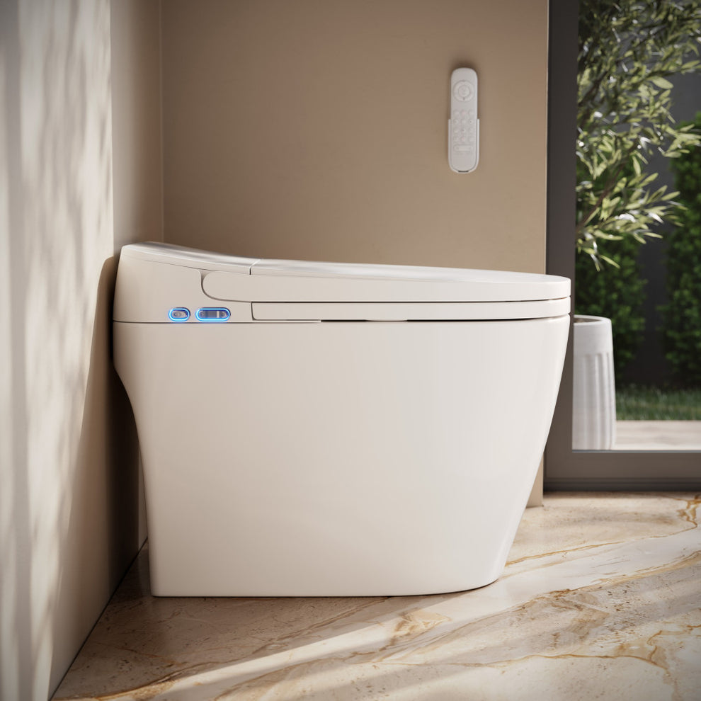 Swiss Madison Avancer Smart Bidet Toilet with Auto Lid, Warm Air Dryer, and Auto Flush
