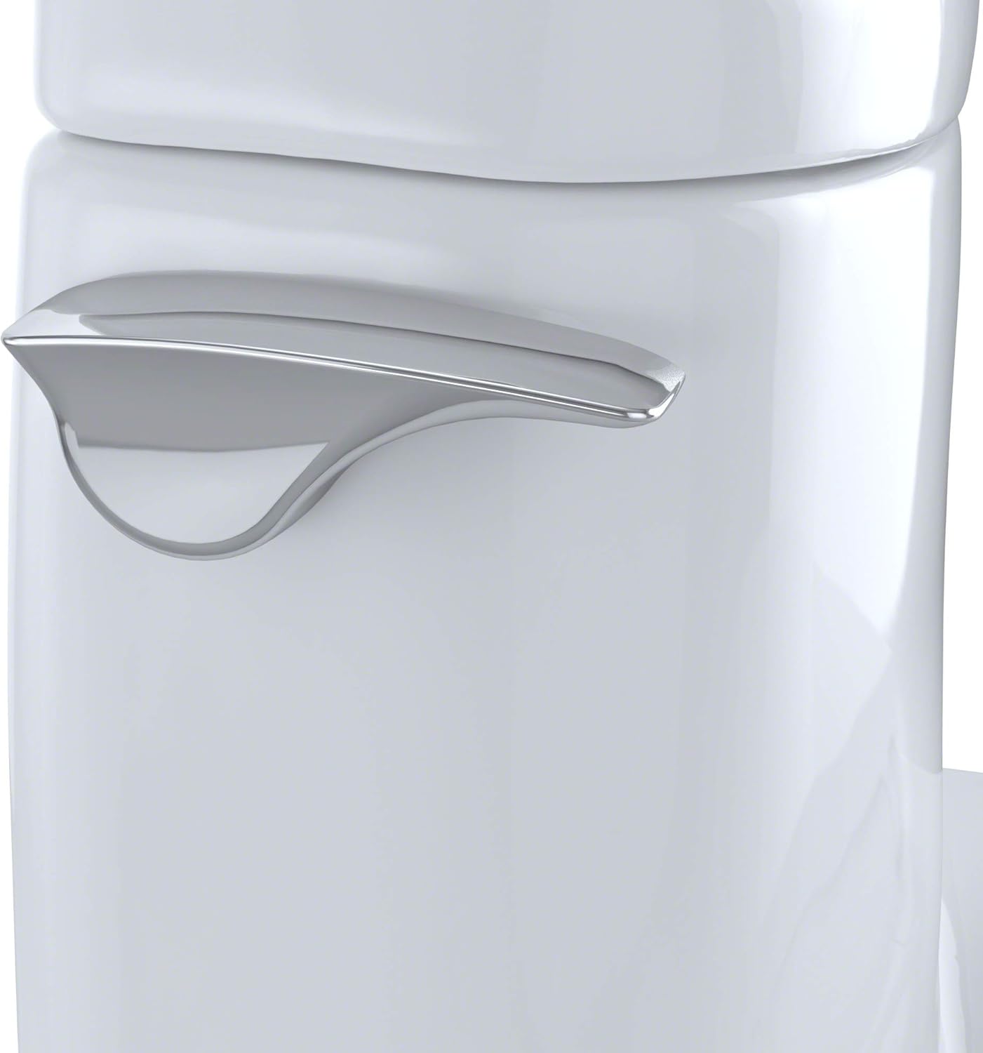 Chrome flush handle