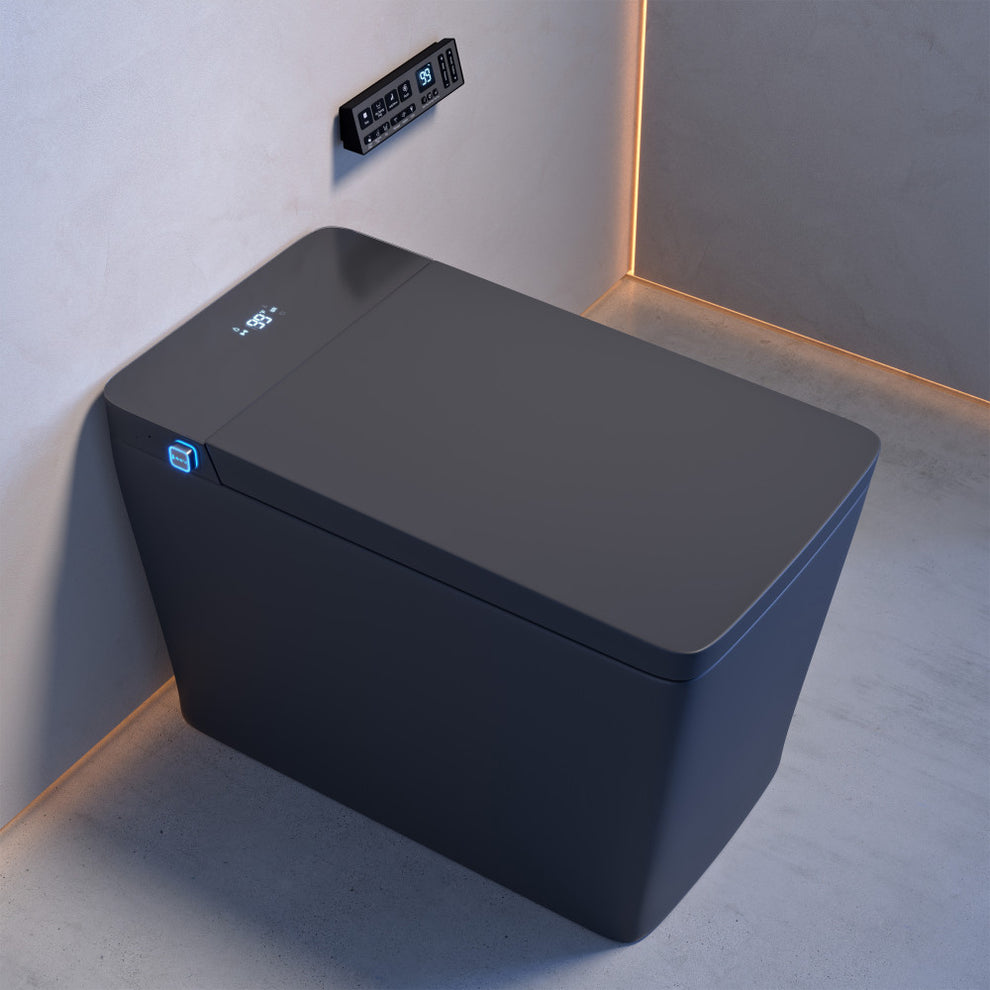 Swiss Madison Concorde Smart Bidet Toilet with Auto Flush, Heated Seat, and Square Bowl