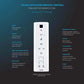 Remote control with labels for button functions