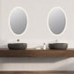 Matera 24' Oval Frameless Modern LED Bathroom Vanity Mirror