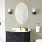 Matera 24' Oval Frameless Modern LED Bathroom Vanity Mirror