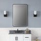 Viaggi Modern Rectangle Bathroom/Vanity LED Lighted Wall Mirror