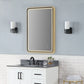 Viaggi Modern Rectangle Bathroom/Vanity LED Lighted Wall Mirror