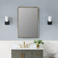 Viaggi Modern Rectangle Bathroom/Vanity LED Lighted Wall Mirror