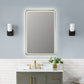 Viaggi Modern Rectangle Bathroom/Vanity LED Lighted Wall Mirror