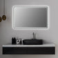 Viaggi Modern Rectangle Bathroom/Vanity LED Lighted Wall Mirror