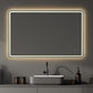 Viaggi Modern Rectangle Bathroom/Vanity LED Lighted Wall Mirror