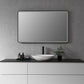 Viaggi Modern Rectangle Bathroom/Vanity LED Lighted Wall Mirror